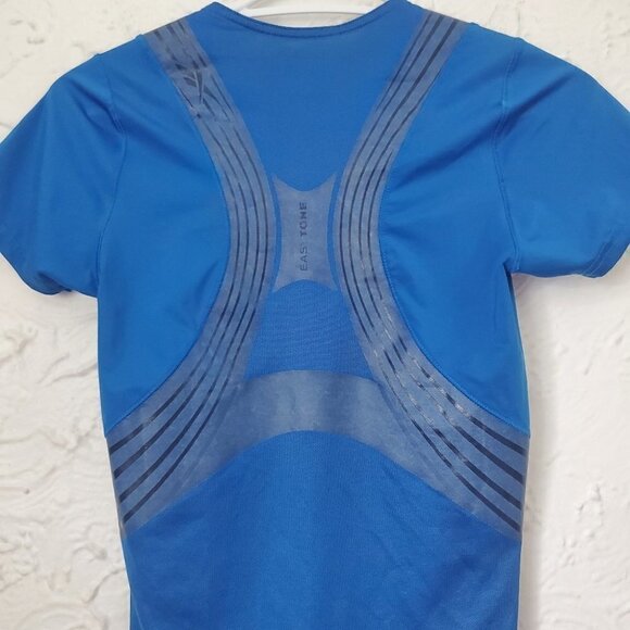 Reebok Easy Tone Play Dry Short Sleeve Top - Picture 5 of 7